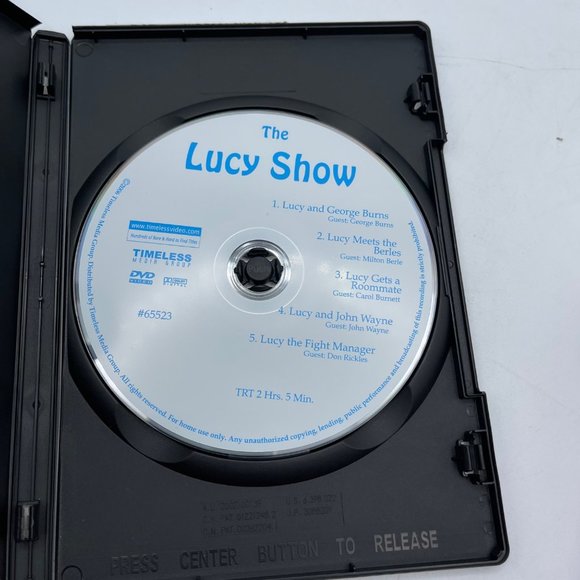 The Lucy Show, Lucille Ball 2 DVD Set Comedy 10 Episodes Collectible Tin, 2009 - Picture 6 of 6